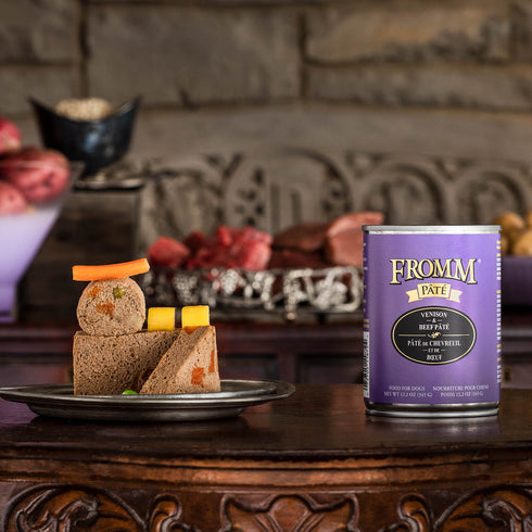Fromm Pâté Wet Dog Food - Venison & Beef - 12.2oz Can